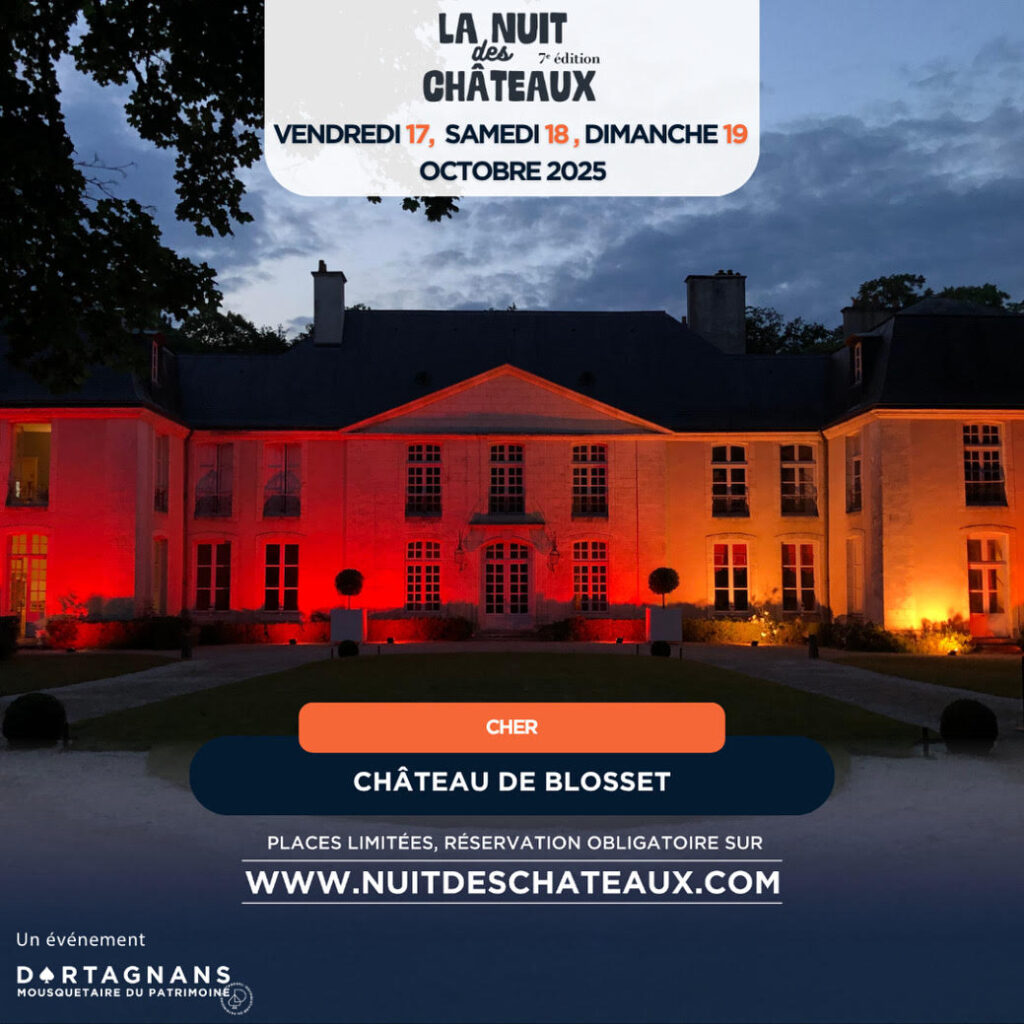 affiche nuit noire au château